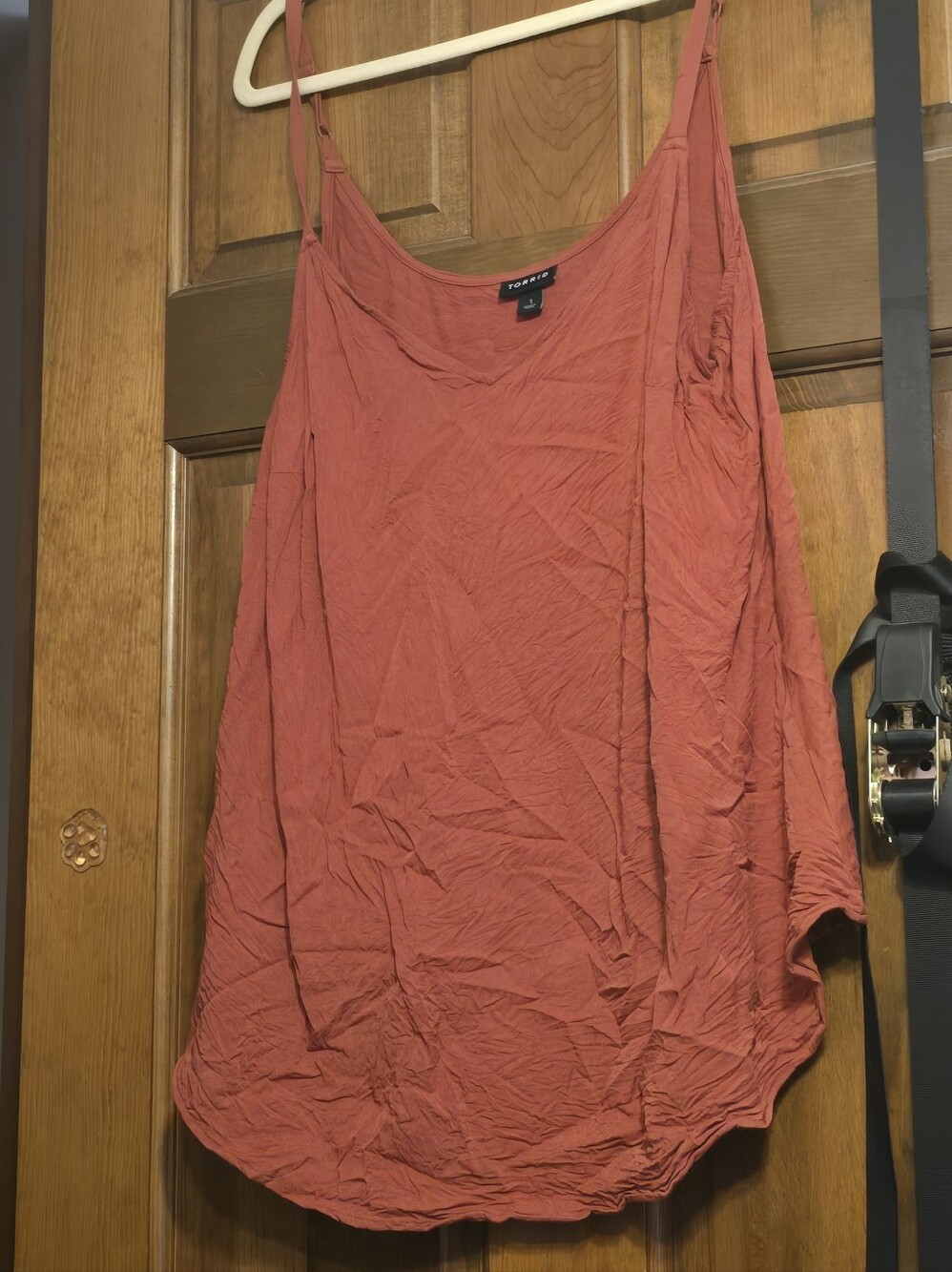 Torrid Rust Red Spaghetti Strap Tank Top